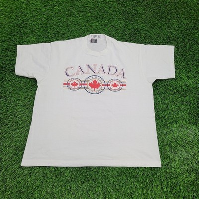 Vintage 80s Fruit-of-the-Loom Shirt XL 23x27 Canada