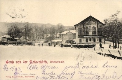 Ak Wien 17 Hernals, Rohrerhütte - 11405162