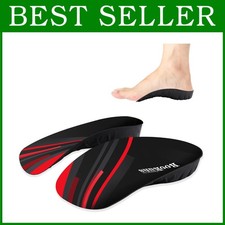 High Arch Orthotic Inserts, 330 lbs Support for Men Women