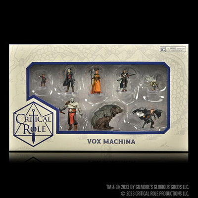 #ad Vox Machina miniature 8 pc set Critical Role Dungeons Dragons Damp;D Grog Vax#x27;lldan $99.99