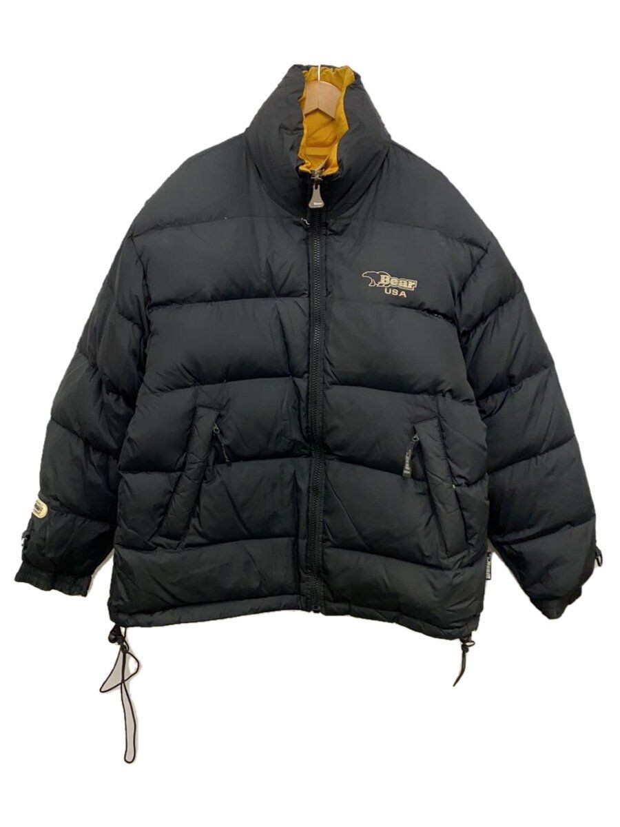 XL Black Nylon Bear U.S.A Down Jacket - Solid 90s Reversible, Extra Thick | 90s USA IMPORT JACKET women's | その他 | Kienzz