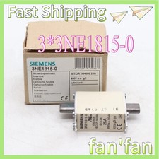 3*in box Siemens 3NE1815-0 Fuse (New, 25A 690V): Industrial 25A 690V Protection