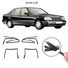 W140 S SE Fensterlaufschienen SET Türen vorn...
