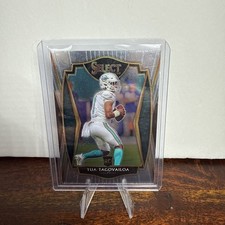 2020 Panini Select Football - Premier Level #145 Tua Tagovailoa RC Dolphins