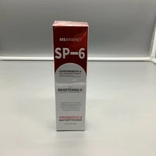 MSDRWIKEY SP-6 6-Probiotic Brightening Toothpaste - 4.9 oz - EXP: 2026/07/06 NEW