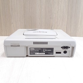 Japanese Sega Saturn White Console Bundle with 6 Games Tested Virtua Fighter