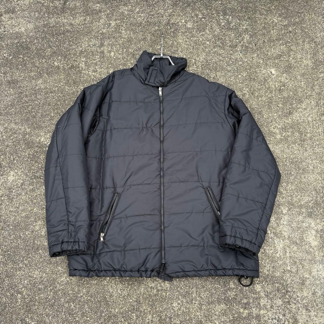 EMPORIO ARMANI Black Reversible Down Jacket Size XL rare Men's From Japan