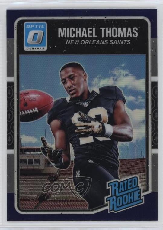 2016 Donruss Optic Rated Rookie Purple Michael Thomas #186 00em