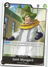Saint Mjosgard OP13-092 Future Foundations Common NM One Piece TCG