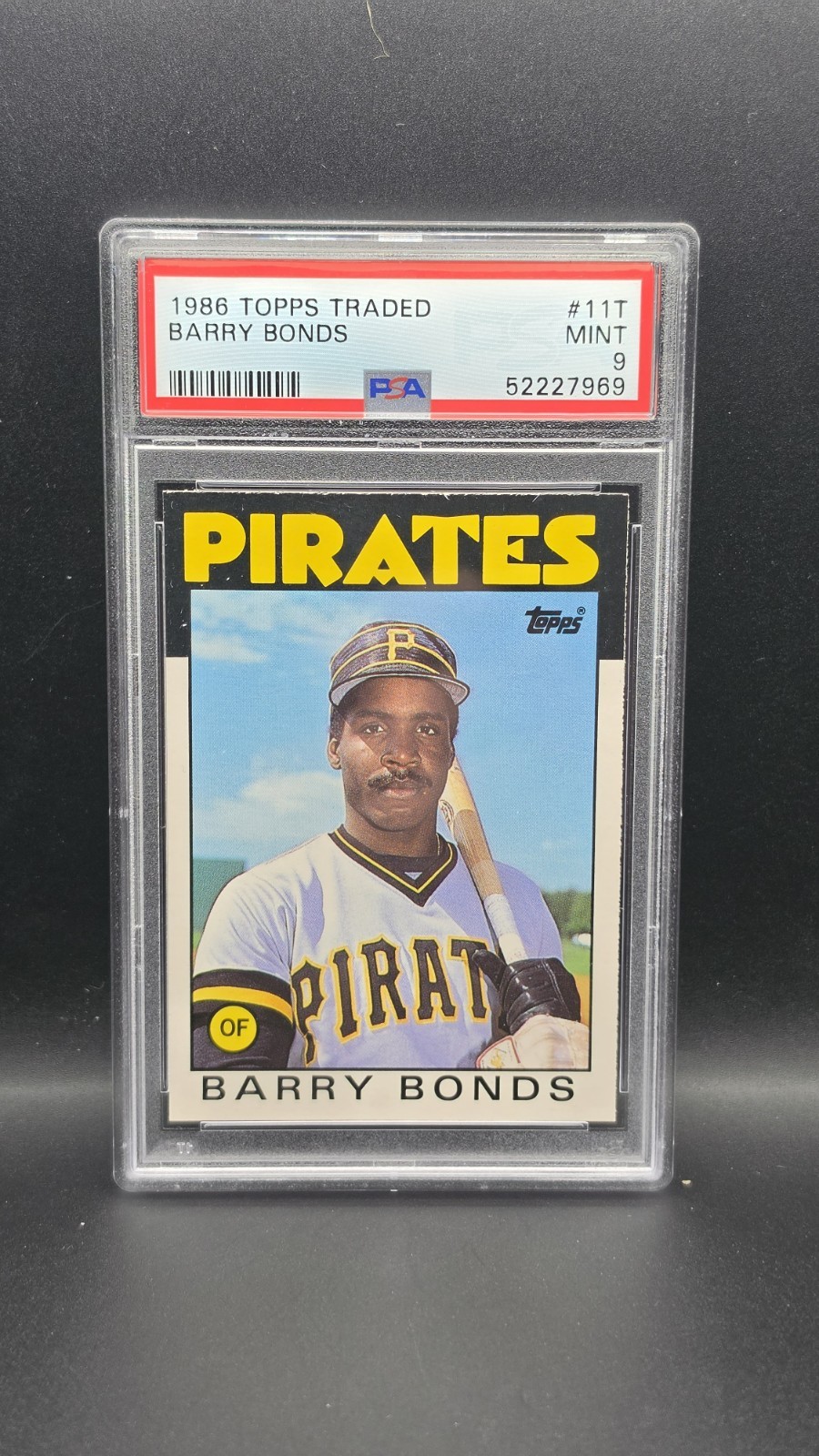 1986 Topps Traded - Barry Bonds #11T (RC)