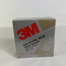 3M High Density DS HD 3.5" Diskettes Box of 10 Floppy Disks