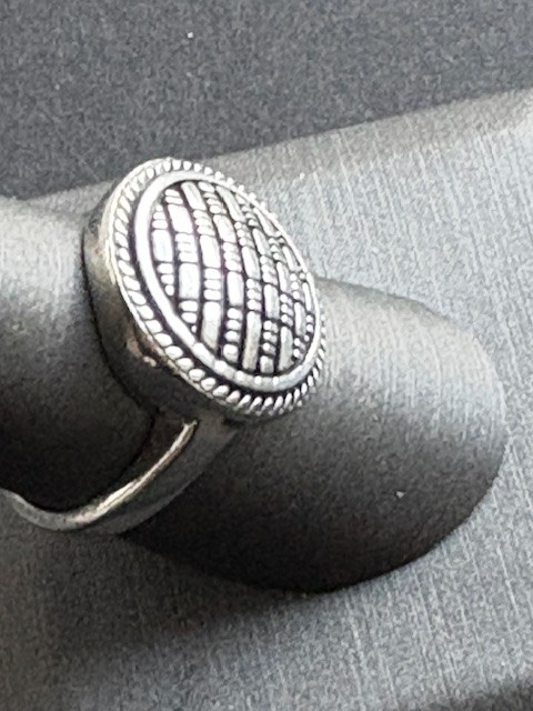 NICELY DESIGNED SOLID 925 STERLING SILVER RING SI… - image 3