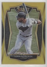 2021 Panini Select Premier Gold Prizm 6/10 Yoan Moncada #152 i2b