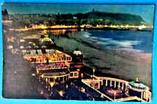 SCARBOROUGH YORKSHIRE AT NIGHT DENNIS  POSTCARD POSTALLY USED IN 1964