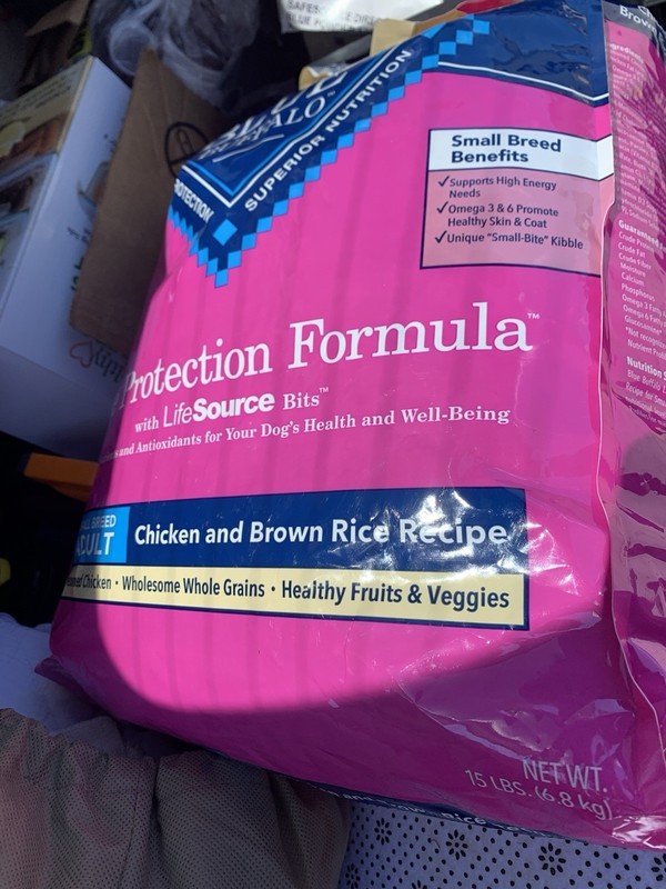 Blue Buffalo Life Protection Formula Natural Senior Small Breed Dry Dog Food,