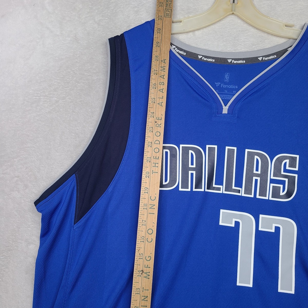 Luka Doncic Men's XL Fanatics Blue NBA Basketball Jersey #77 | eBay