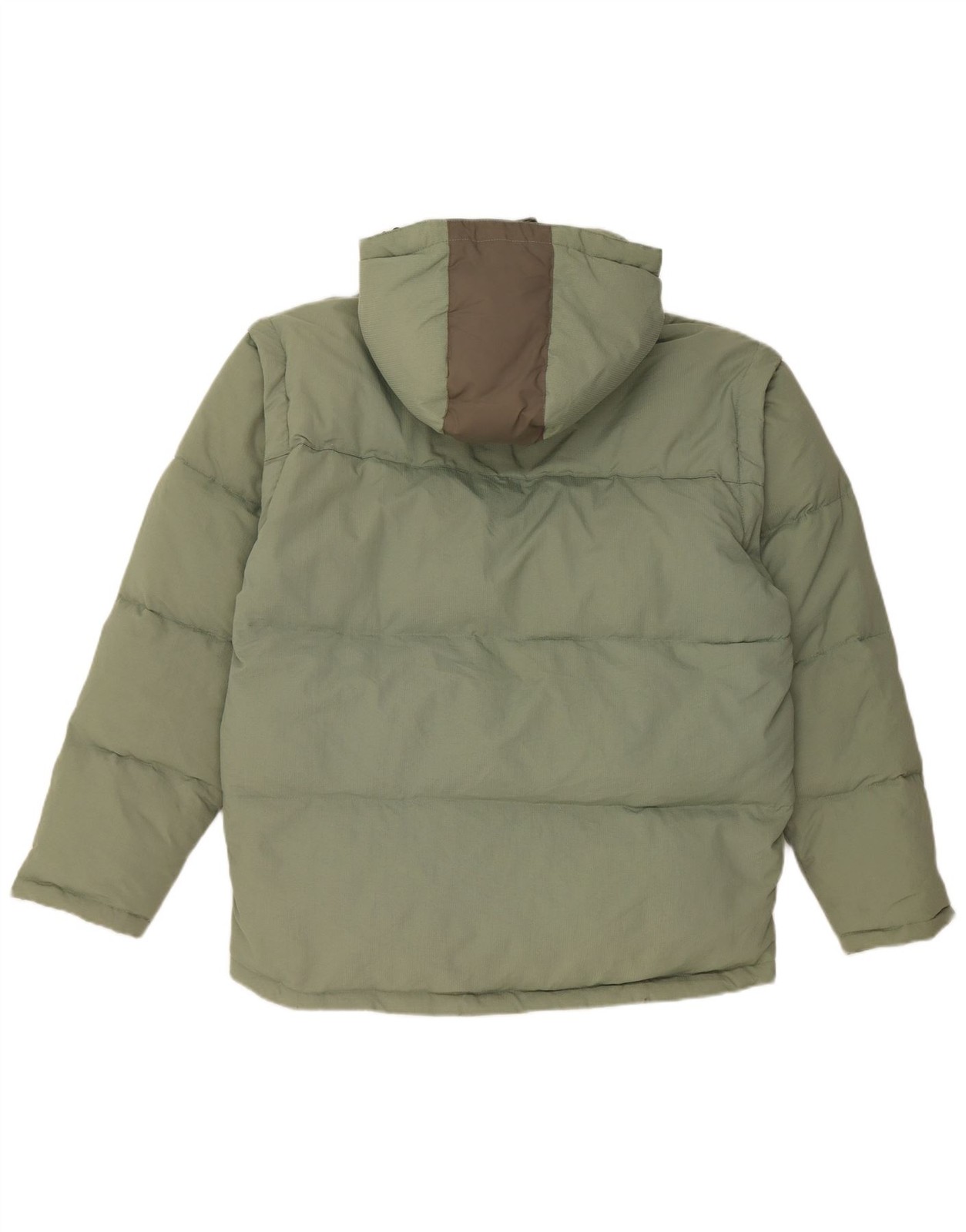 Fila Mens Hooded Padded Jacket UK 36 Small Green Polyamide QT01 image 2