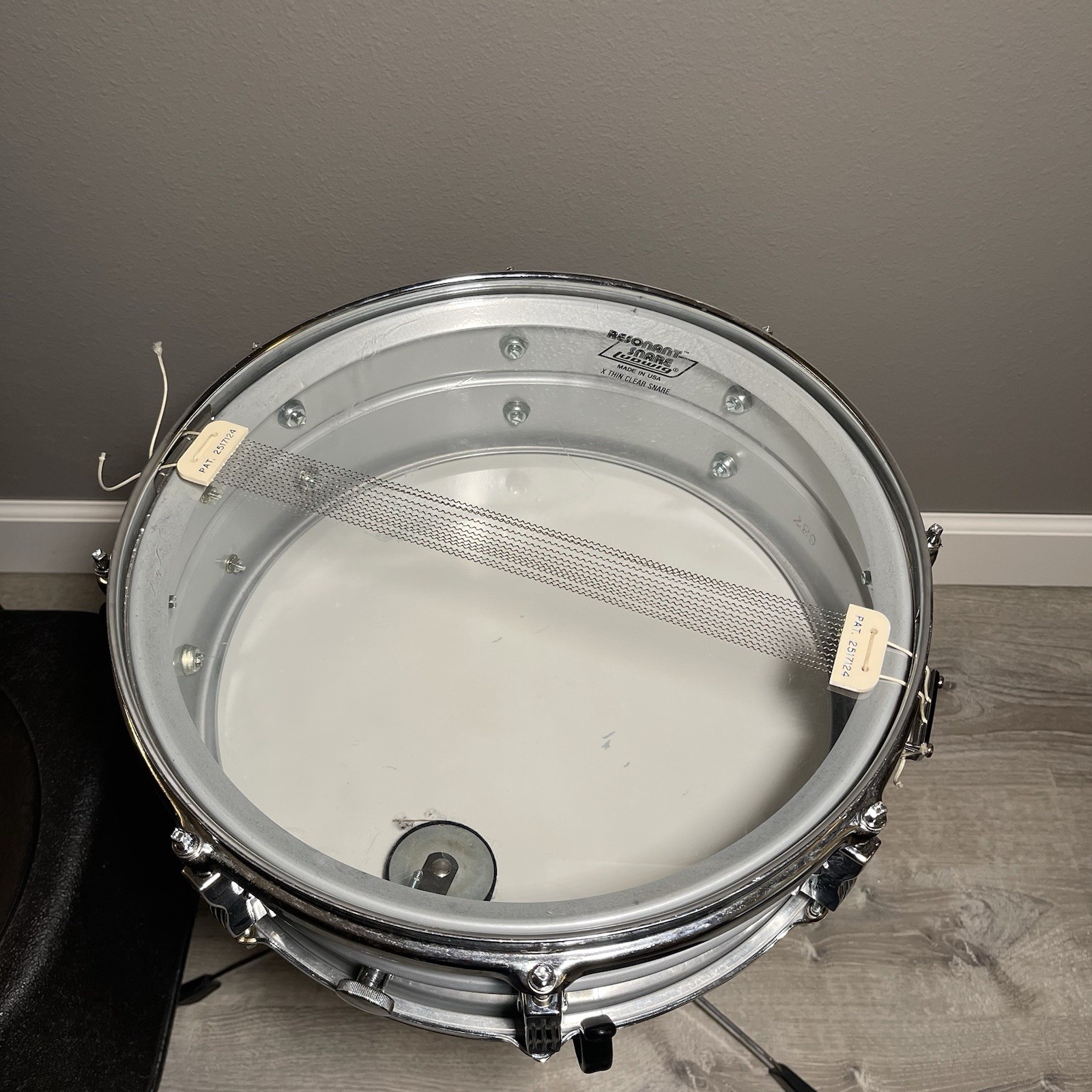 Ludwig 5” x 14” Snare Drum Ludwig Hard Case And Stand