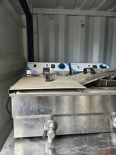 Used Commercial Double Fryer