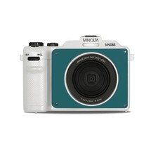 Minolta MND65 56MP 4K Ultra HD Wi-Fi Selfie Shot Digital Camera White/Blk-Teal