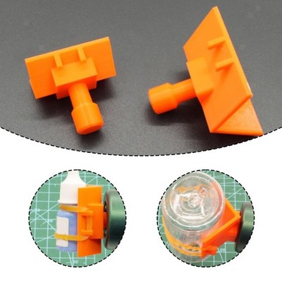 2x Modellier Lack Schütteln Befestigung Clips Modell Farbe Flasche Clip Befestigungen Bauen