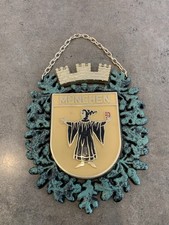 Vtg Munchen Germany Plastic Coat Of Arms Wall Hanging Decor