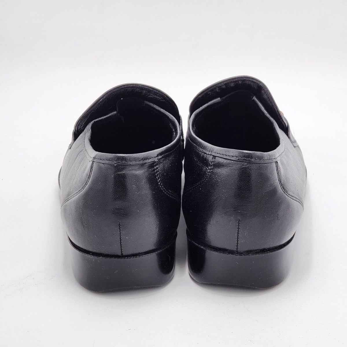 Bostonian Men\'s Prescott Slip-on Black Leather Loafers size 10 D bostonian prescott products for sale | eBay main image 2