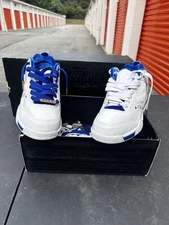 DC Shoes SSUR 2 Artist Project Series 2 SIZE 8 White Blue Preowned in Box 4D