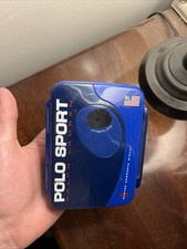 Polo Sport Ralph Lauren AM/FM Stereo Cassette Player PS85B Blue Rare Full Tested