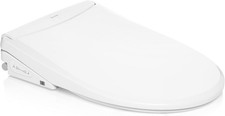Brondell Thinline T44-EW Swash Electric Bidet Toilet Seat, Elongated