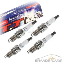 4x DENSO ZÜNDKERZE TWIN TIP FÜR FIAT QUBO 1.4 SEICENTO 1.1 STILO 1.4