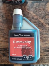 James Hart Solutons / E-mmunity 500 ml Equine Herbals caballos