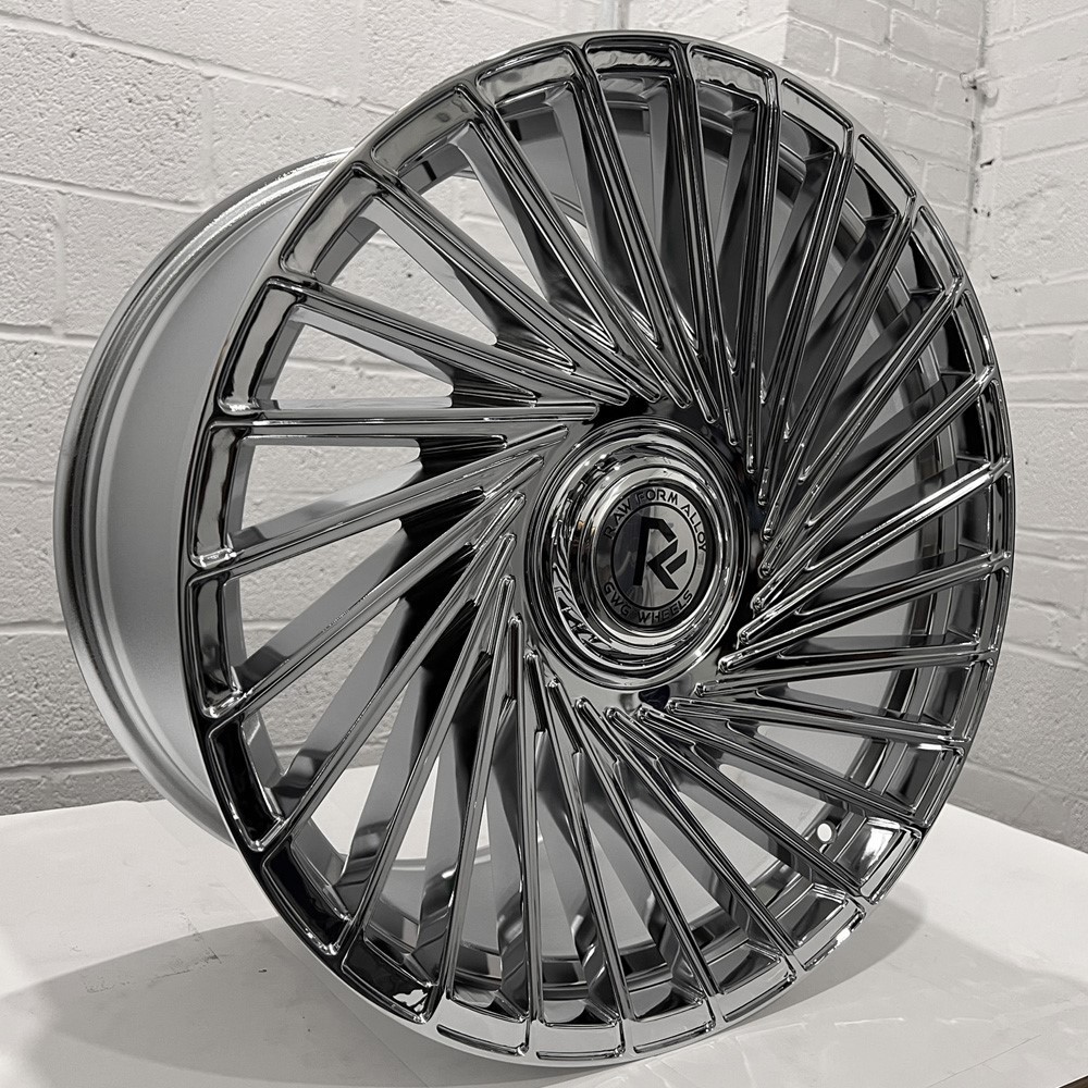 4 GWG Forged RF2 20 inch STAGG Chrome Rims fits ACURA NSX 2017+