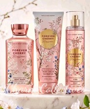  NEW RELEASE Bath  Body Works Forever Cherry Blossom 3 Piece Set 2026