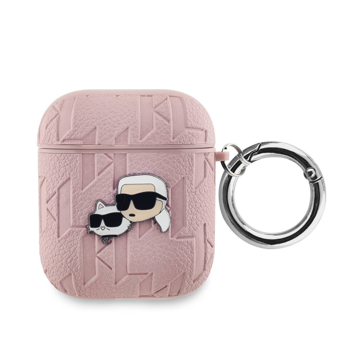 Karl Lagerfeld Étui Dosette Rose pour vos Pauses Café au Bureau ou en Voyage