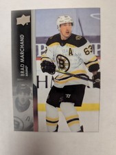 2021-22 Upper Deck Clear Cut Parallel #17 Brad Marchand