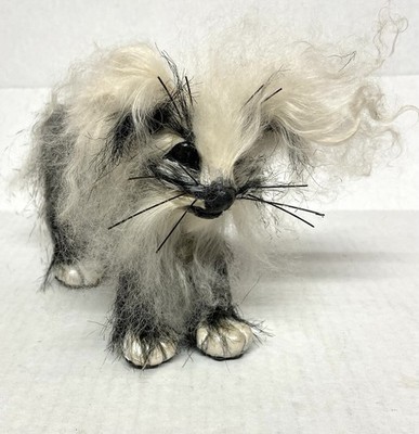 Vintage Samoyed Rabbit Fur Puppy Dog -JERRY ELSNER  ?- Fluffy