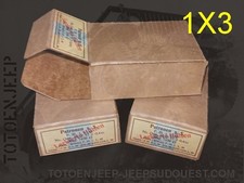 LOT OF 3 BOXES 98K 7.92 MM EMPTY MAUSER GERMAN. jeep willys us ww2