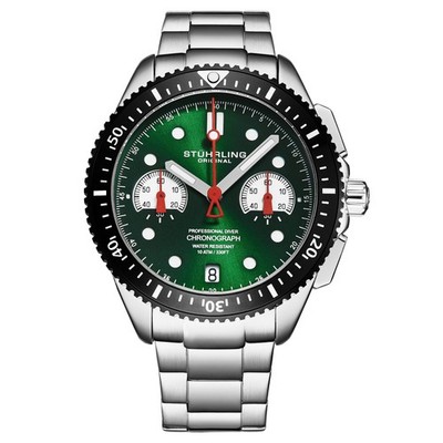 Stuhrling Monaco-4016.3 42mm Quartz Wristwatch 4016.3