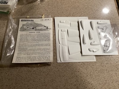 Vintage Airmodel Junkers JU 86 Kit #181 - 1/72 Vacuform Conversion Kit VF7