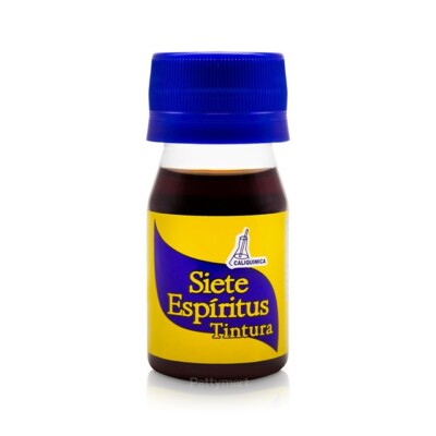 TINTURA SIETE ESPIRITUS / SEVEN SPIRITS OIL - CALIQUIMICA - 30 ML