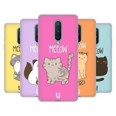 HEAD CASE DESIGNS MIEZEKÄTZCHEN SOFT GEL HANDYHÜLLE FÜR GOOGLE ONEPLUS HANDYS