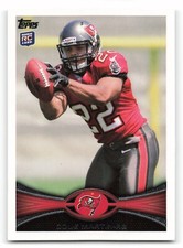 2012 Topps #204 DOUG MARTIN Rookie RC  Tampa Bay Buccaneers   NICE CARD !!!. rookie card picture