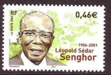 TIMBRE FRANCE N° 3537 (LEOPOLD SEDAR SENGHOR) - NEUFS** - ANNEE 2002