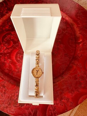 Damen Uhr Gold 333 8 Karat von Goldmaster in Originaletui sehr guter Zustand