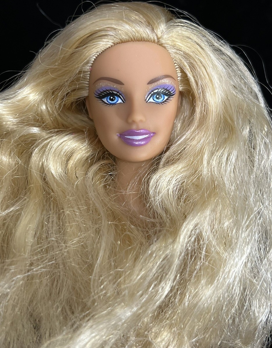 Blonde Sweetie Mattel fashion barbie doll Knees bend-Nude For OOAK