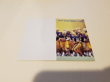 University of Pittsburgh 1988 Football Pocket Schedule