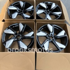 22" 5 SPOKE SIVER STAGGERED AGGRESSIVE FORGED WHEELS FIT FOR JAGUAR F PACE SVR