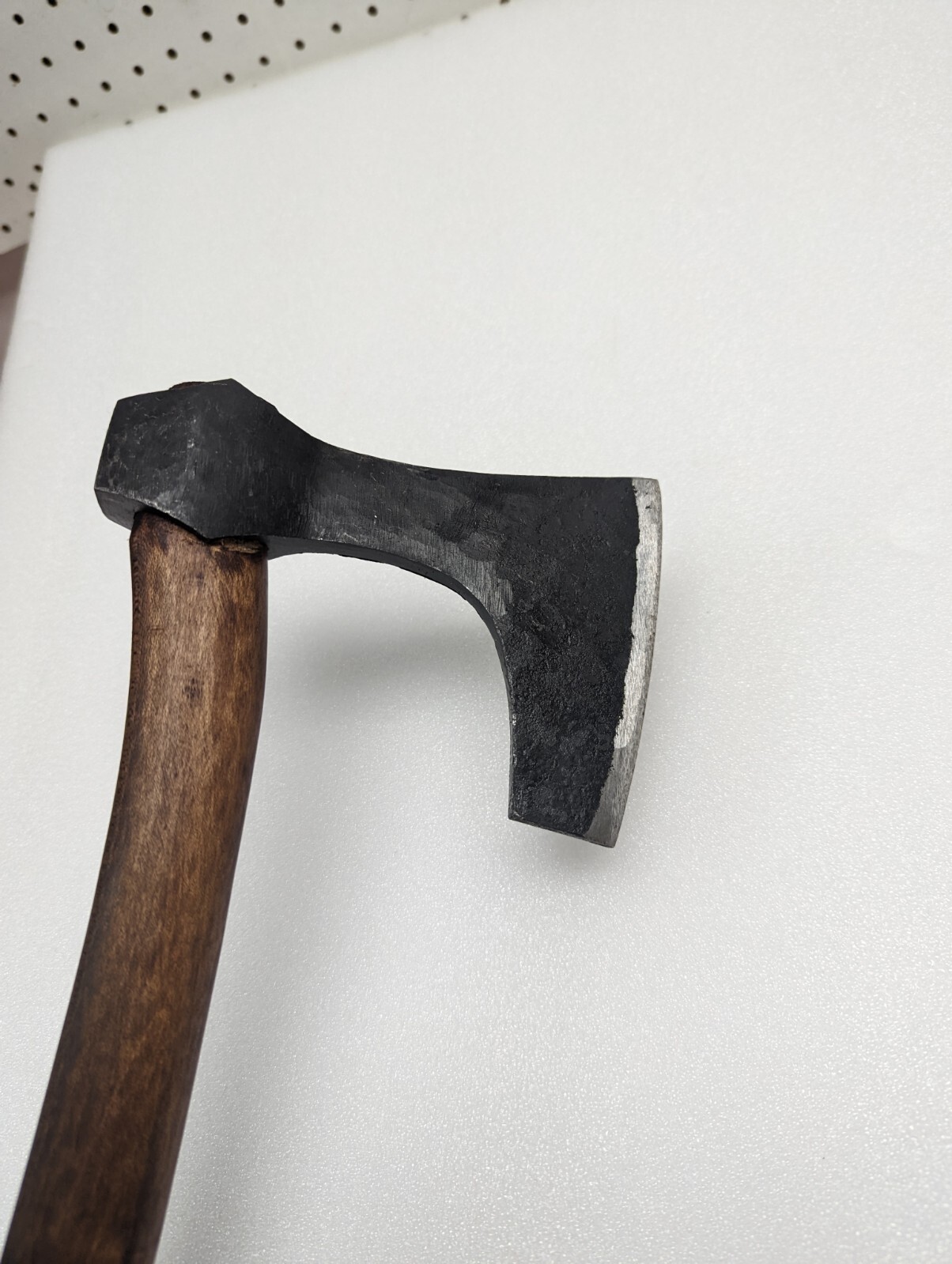 17" Hand CARBON STEEL VIKING BEARDED BATTLE AXE eBay
