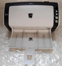Fujitsu fi-6130 Document Scanner NO AC Adapter and Input Tray *UNIT ONLY*